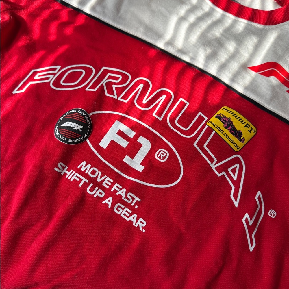 Formula F1 Red Racing Graphic Men’s Shirt